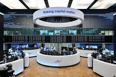 Gesamtansicht Handelssaal