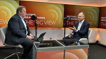 Peter Thal Larsen, Global Editor, Reuters Breakingviews und Dr. Stephan Leithner, CEO Deutsche Börse Group